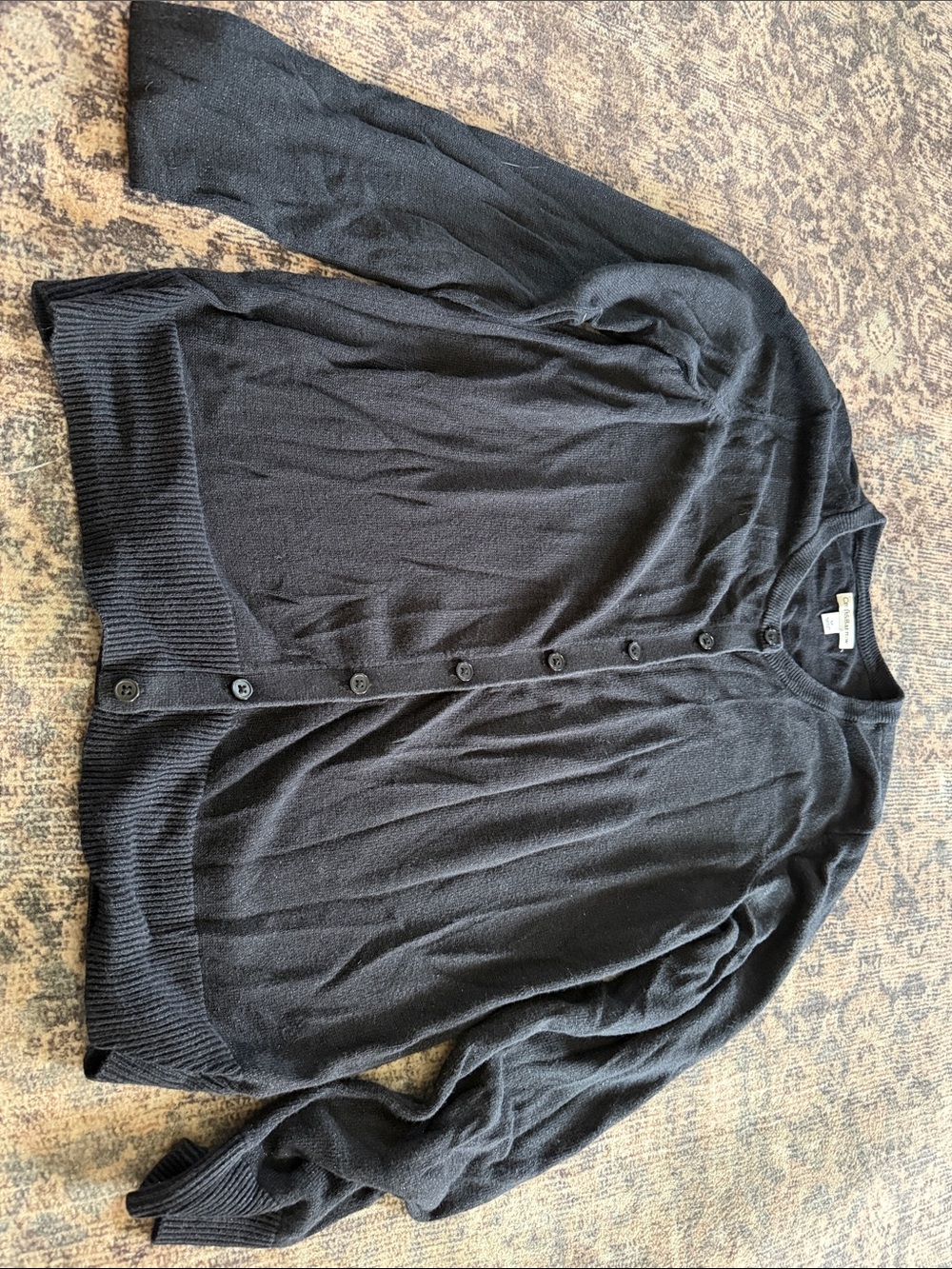 croft & barrow Black Crewneck Sweater
